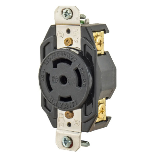 Bryant 70520FR 7 Series NEMA Flanged Locking Receptacle