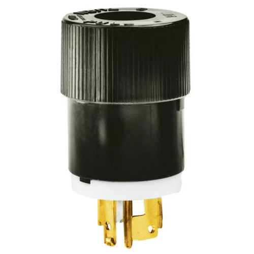 Bryant 3431 4-Pole 5-Wire Twist-Lock Plug, 20A 120/208V
