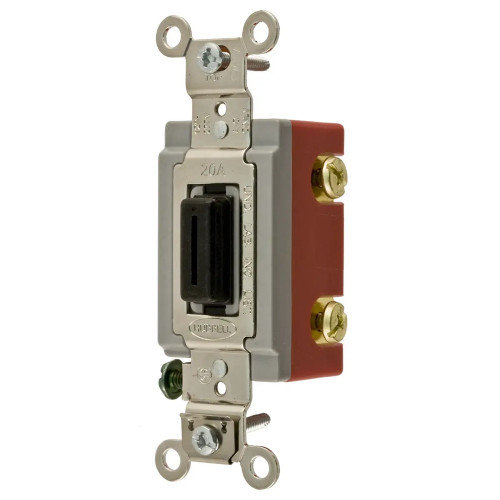 Bryant 4802L 4 Series Single-Pole Locking AC Switch, 20A 277V