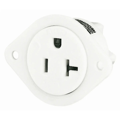 Bryant 5379 Flanged Outlet Receptacle, NEMA 5-20R 20A