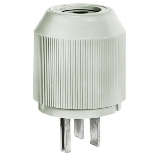 Bryant 9630NP NEMA 6-30P Rubber Plug, 30A