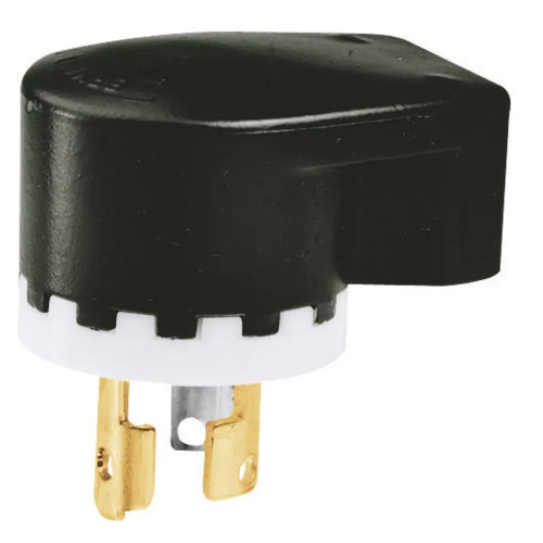 Bryant 4722N Angle Locking Plug, NEMA L5-15P, 15A 125V