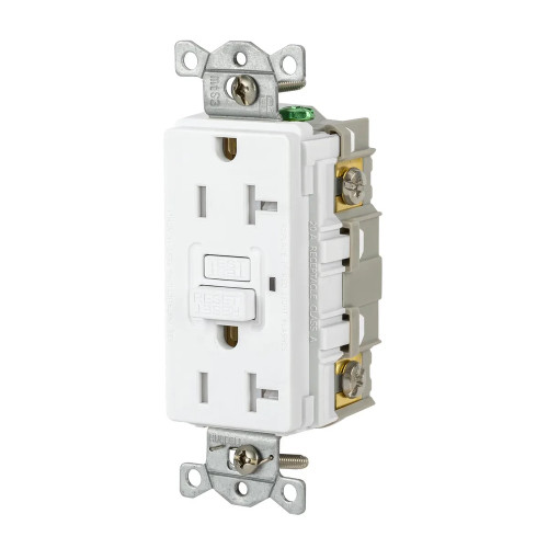 Bryant GFRTR20W GFCI Tamper-Resistant Receptacle, 20A/125V