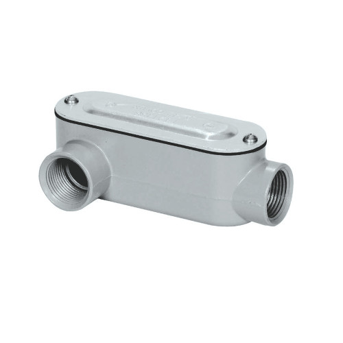 SEPCO LR34 Type LR Conduit Body, Copper-Free Cast Aluminum with Cover & Gasket