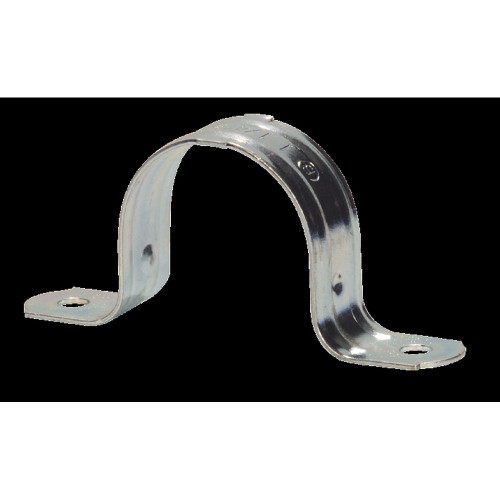 SEPCO 2134S Zinc-Plated Steel 2-Hole Snap-On Conduit Strap