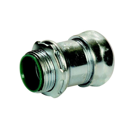 SEPCO S40664 Zinc-Plated Steel Insulated Conduit Connector, 1-1/4" to 2-1/2" Trade Sizes