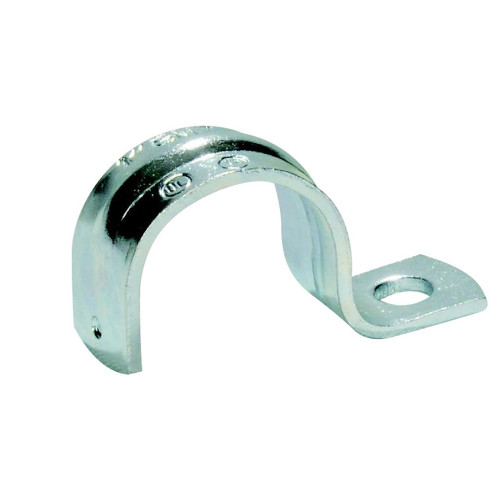 SEPCO 145S 1-1/4" Zinc-Plated Steel 1-Hole Click-On Conduit Strap