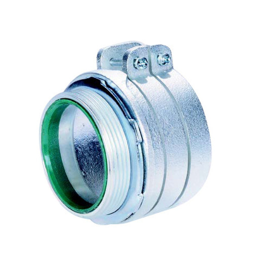 SEPCO C29T Insulated Throat Straight Cable Connector, 1-Inch Zinc-Plated Malleable Iron