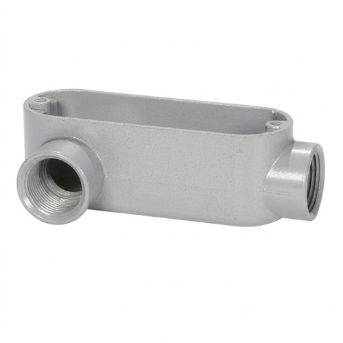 SEPCO LR10A Sand-Cast Copper-Free Aluminum LR Conduit Body, 4-Inch