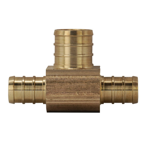 Sioux Chief 641XG No-Lead Brass One-Piece PEX Branch Tee