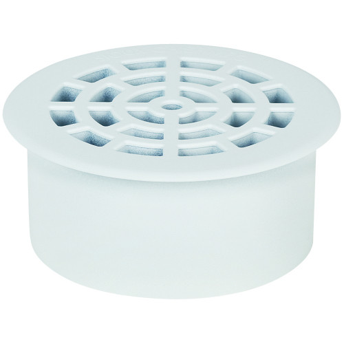 Sioux Chief 845 Series Inside Pipe Drain Insert, White Finish