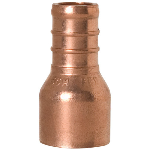 Sioux Chief 644X Series FSWT x PEX Barb Transition Adapter, Copper-to-PEX Fitting