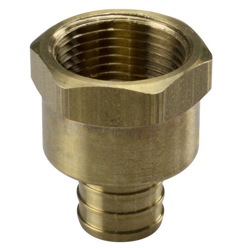 Sioux Chief 647XG Series No-Lead Brass One-Piece FIP x PEX Adapter