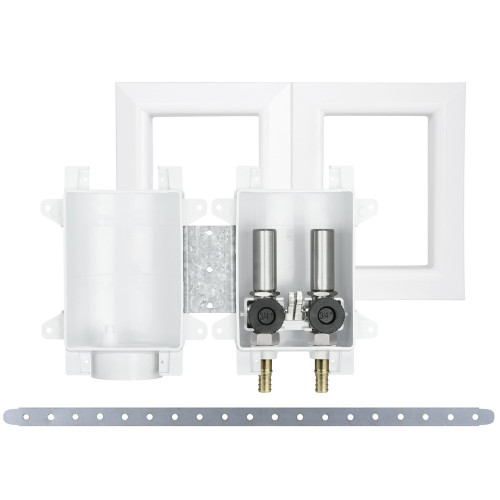 Sioux Chief OxBox 696-G2313 No-Lead PEX Washing Machine Outlet Box with Water Hammer Arrester