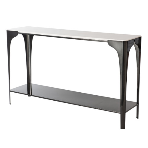 Hubbardton Forge HUB-750127 Cove Marble Top Console Table