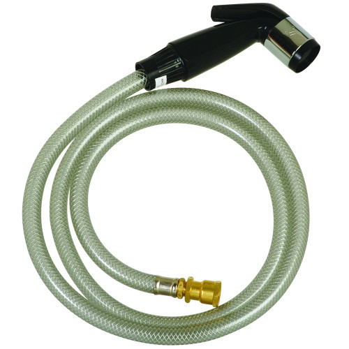 Sioux Chief 242-10 Complete Hose Spray Assembly with Universal Coupling, Black