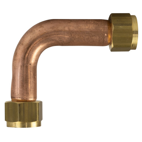 Sioux Chief 63133 3/4" FIP Swivel x FIP Swivel Elbow, No-Lead DZR