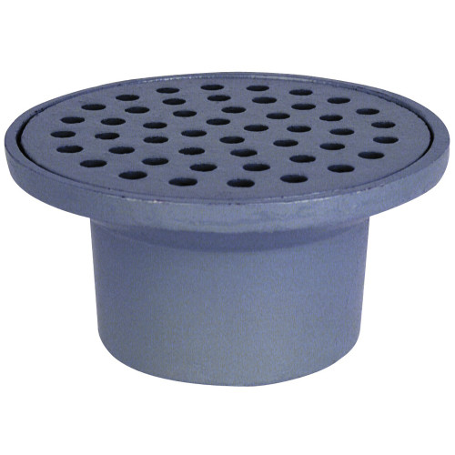Sioux Chief 844 Series Cast Iron Floor Drain and Grate Set
