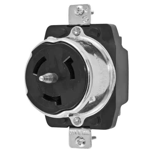 Bryant CS8169A Series 3-Pole 4-Wire Armored Receptacle, 50A 480V