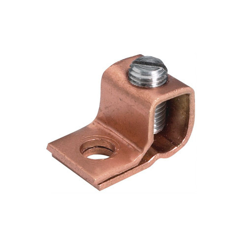 Burndy KPB4CG1 Copper Alloy Clip-On Lay-In Ground Connector