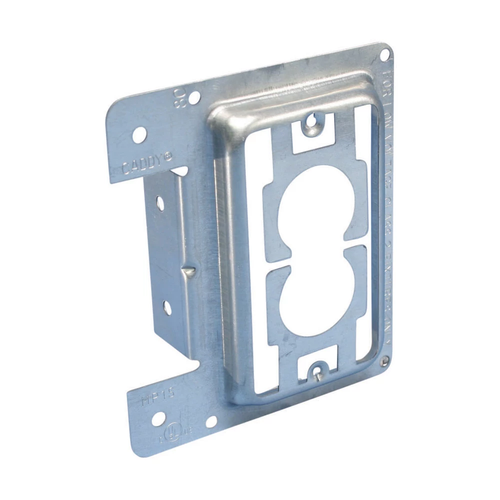 nVent CADDY Low-Voltage Wallmount Mounting Plate, Pre-Galvanized Steel