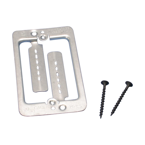 nVent CADDY Multi-Gang Wallmount Low-Voltage Steel Mounting Plate