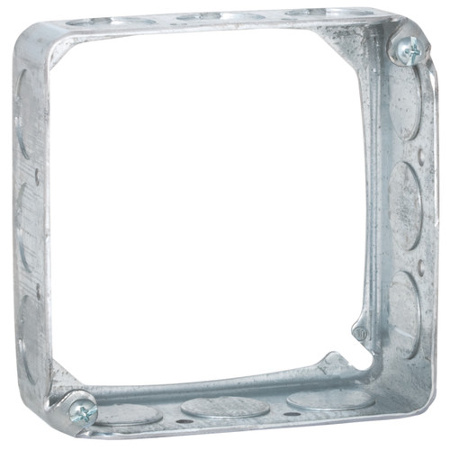 RACO 201 4 in. Square Steel Extension Ring, Drawn, 1-1/2 in. Deep