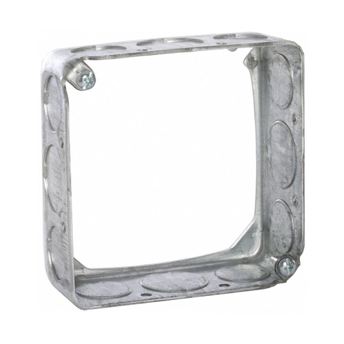 RACO 203 4 in. Square Steel Extension Ring, 1-1/2 in. Deep