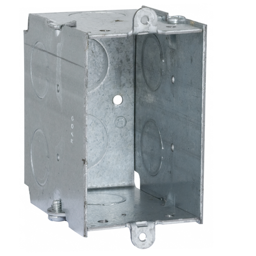 RACO 561 2-3/4" Deep Switch Box with 1/2" Knockouts, Pack of 100