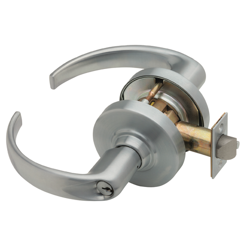 Schlage ND81 - Accessible Storeroom Lock - Grade 1 Cylindrical Keyed Lever Lock