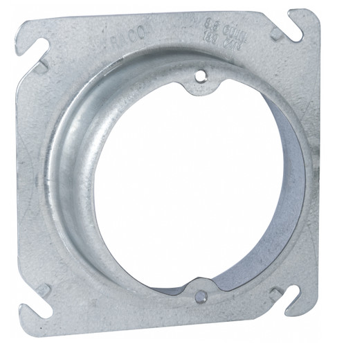 RACO 758 4 in. Square Raised Cover, 1-1/4 in. Opening