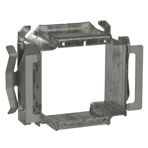 RACO 796B BLOCK-LOC Series 2-Gang Square Tile Cover, 4 in., 2 in. Deep