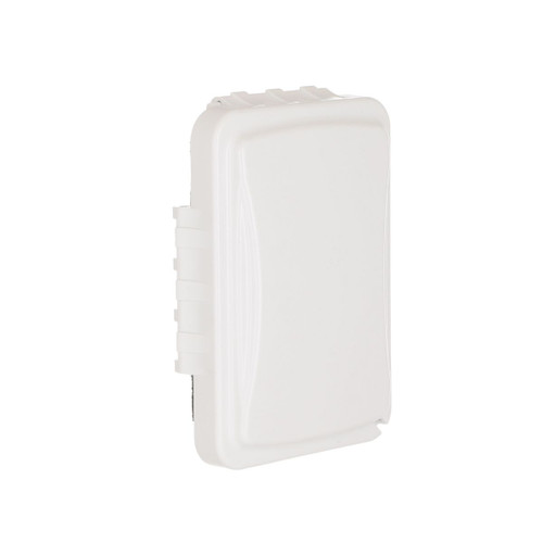 TAYMAC MM110W 1-Gang Weatherproof Flip Cover, Horizontal/Vertical, Polycarbonate, White