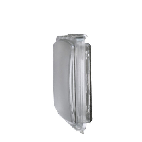 TAYMAC MM1410C 2-Gang Weatherproof Flip Cover, Clear Polycarbonate, 55-in-1