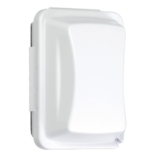 TAYMAC MM410W 1-Gang Weatherproof In-Use Cover, Polycarbonate, White, 2-3/4 in. Deep