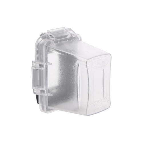 TAYMAC MM720C 1-Gang Jumbo Weatherproof In-Use Cover, EXTRA DUTY® Series, Clear Polycarbonate