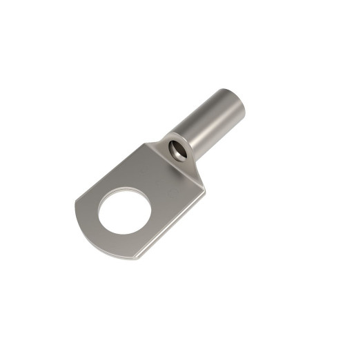 Burndy YAV10T2BOX Copper Ring Terminal, 12-10 AWG, 5/16" Stud, Tin-Plated, 100-Pack