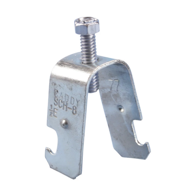nVent CADDY SCH8B SCH Series 1-Piece Electrogalvanized Steel Strut Clamp for Cable and Conduit