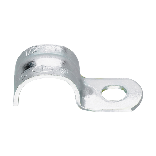 Crouse-Hinds 204 Steel 1-Hole Snap-On Heavy Gauge Clamp 1-1/2-Inch
