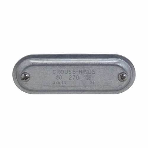 Crouse-Hinds 270 Form 7 Wedge Nut Cover, Sheet Steel