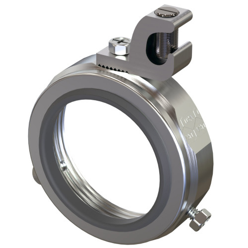 American Fittings GB Insulated Grounding Bushing, Zinc-Plated Alloy Steel with Aluminum Lug