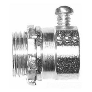 American Fittings BUS Series Zinc-Plated Steel Insulated-Throat Set Screw Connector