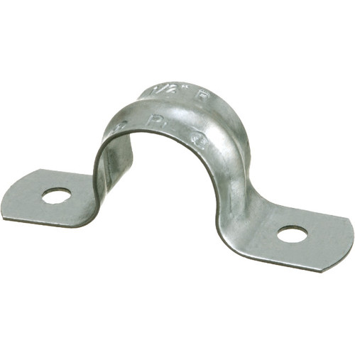 Arlington Industries 357 2-Hole EMT/Rigid Strap, 3", Steel