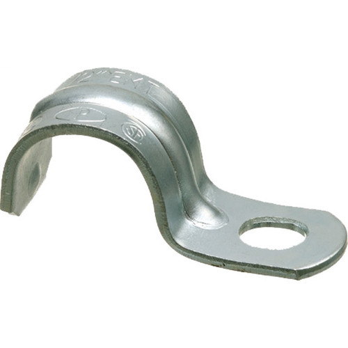 Arlington Industries 373 Heavy-Duty 1-Hole EMT Conduit Strap, 1-1/4", Steel
