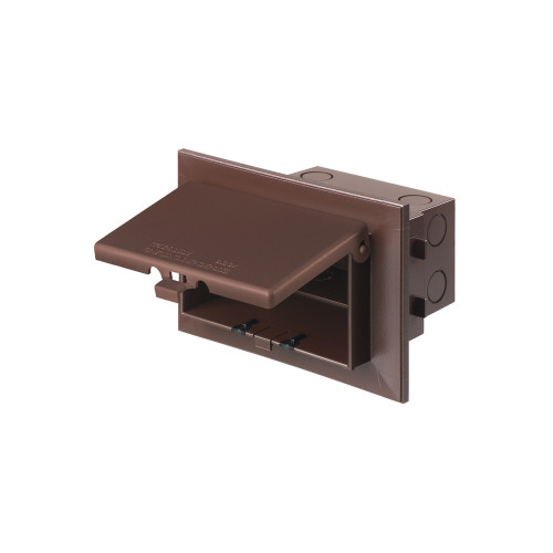 Arlington Industries DHB1BR Low Profile IN BOX, 1-Gang Device Box with Sleeve