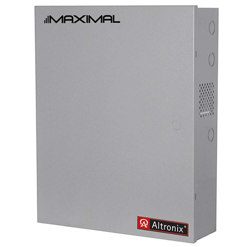 Altronix MAXIMAL77 Access Power Controller, 115VAC 60Hz at 5.2A Input, Two AL1024ULXB, 16 Fuse Protected Outputs 12/24VDC at 9.7A