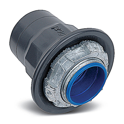 Thomas & Betts HUB2-G Ocal Series PVC-Coated Zinc Knockout Hub, 2" Corrosion-Resistant