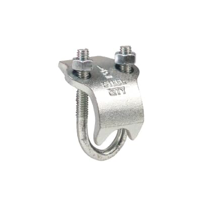Thomas & Betts RC-2SC Steel City Beam Clamp, 2-Inch Galvanized Malleable Iron