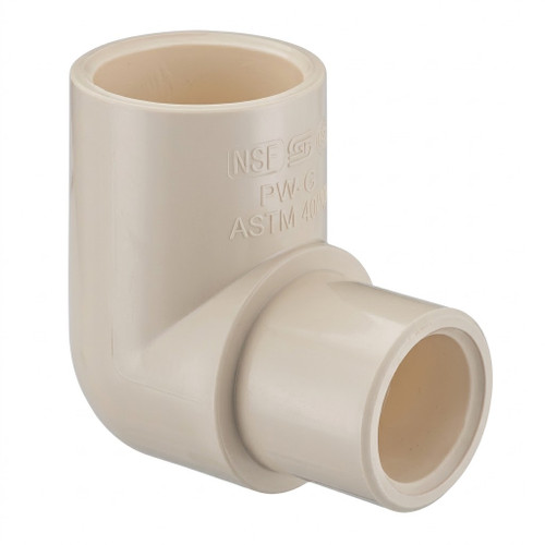Spears 4106-101 3/4" x 1/2" CPVC CTS Reducing Socket Elbow