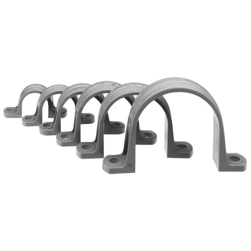 Kraloy 078380 PS20 2" PVC 2-Hole Pipe Strap